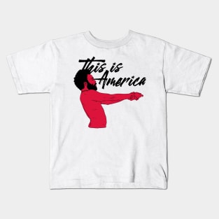 This is America White Kids T-Shirt